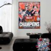 Illinois Fighting Illini Become Cheez-It Citrus Bowl 2024 Champions After Defeating South Carolina Football 21-17 Home Decor Poster Canvas