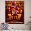 Houston Texans At Kansas City Chiefs On January 18 2025 H-Town Made Playoffs 2024 Home Decor Poster Canvas