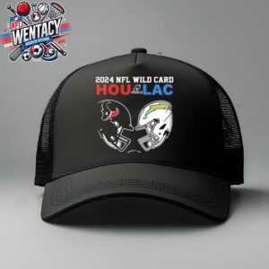 Los Angeles Chargers Vs Houston Texans 2024 NFL AFC Wild Card Matchup Head To Head On January 11 2025 Classic Hat-Cap