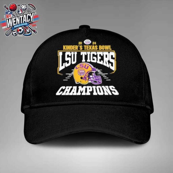 LSU Tigers Kinder’s Texas Bowl Champions At NRF Stadium In Houston TX On Dec 31 2024 Hat-Cap