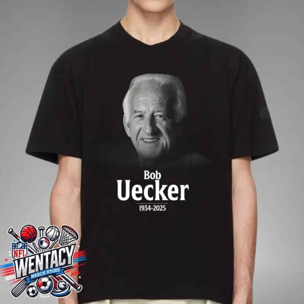 MLB Rest In Peace Brewers Icon And Baseball Hall Of Famer Bob Uecker Passed Away Today At The Age Of 90 1934-2025 Unisex T-Shirt