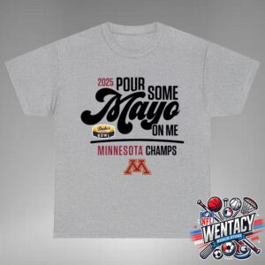 Minnesota Golden Gophers 2025 Duke’s Mayo Bowl Champions Unisex T-Shirt