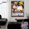 Baltimore Ravens The King Of AFC North Champions NFL Playoffs 2024-2025 Merch By CornDoggyLoL Poster