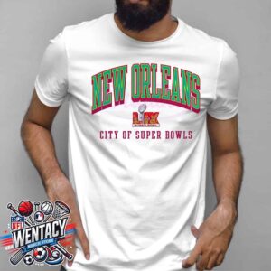 New Orleans City Of Super Bowls LIX 2025 Unisex T-Shirt