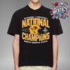 North Dakota State Bison Under Armour 2024 NCAA Division I Football National Champions Helmet Mascot Unisex T-Shirt