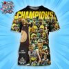 North Dakota State Bison Football Is The 2024 NCAA FCS Football Championship Champion All Over Print Shirt