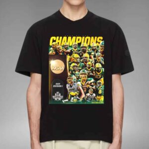 North Dakota State Bison Football Is The 2024 NCAA FCS Football Championship Champion Double-Digit Dynasty Unisex T-Shirt