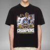 Baltimore Ravens NFL Back-To-Back AFC North Champions 2023-2024 Unisex T-Shirt