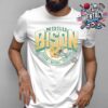 North Dakota State Bison Under Armour 2024 NCAA Division I Football National Champions Helmet Mascot Unisex T-Shirt