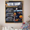 Notre Dame Fighting Irish College Football Playoff 2025 Orange Bowl Champions Home Decor Poster Canvas