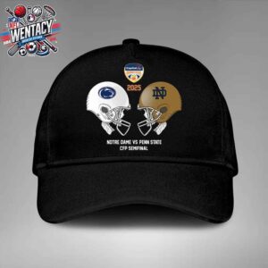 Notre Dame Fighting Irish Vs Penn State Nittany Lions CFP Semifinal Capital One Orange Bowl 2025 Hat-Cap