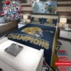 Notre Dame Fighting Irish College Football Playoff 2025 Capital One Orange Bowl Champions Go Irish Bedding Set For Bedroom