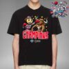 Los Angeles Rams The Champions Of NFC West Champions NFL Playoffs 2024-2025 Merch By CornDoggyLoL Unisex T-Shirt