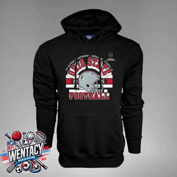 Ohio State Buckeyes CFP National Championship On January 20 2025 In Atlanta GA Unisex Hoodie T-Shirt