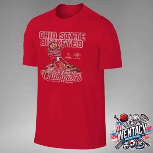 Ohio State Buckeyes CFP Quaterfinal At The 2025 Rose Bowl Game Champions New Years Day On Jan 1 Pasadena Unisex T-Shirt