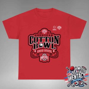 Ohio State Buckeyes Good Year Cotton Bowl Classic 2025 CFP Semifinal On January 10 2025 In Arlington Texas Unisex T-Shirt