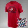 Ohio State Buckeyes Goodyear Cotton Bowl Classic Champions 2024-25 Unisex T-Shirt