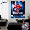 2025 CFP Semifinal At The 89th Goodyear Cotton Bowl Classic January 10 At AT&T Stadium In Arlington TX Home Decor Poster Canvas