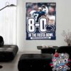 Nicholas Singleton Penn State Nittany Lions 1000 Rushing Yards In 2024 Home Decor Poster Canvas