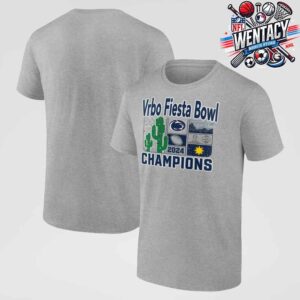 Penn State Nittany Lions NCAA College Football Playoff 2024 Fiesta Bowl Champions Unisex T-Shirt