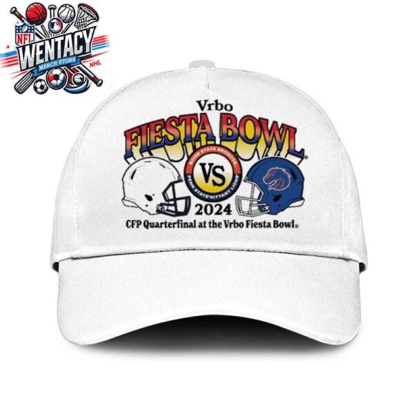 Penn State Nittany Lions Vs Boise State Broncos 2024 NCAA CFP Quarterfinal At The Vrbo Fiesta Bowl Classic Hat-Cap