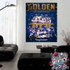 Team USA Hockey back-to-back Gold at 2025 IIHF World Junior Championship Home Decor Poster Canvas