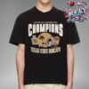 Texas State Bobcats 2025 Servpro First Responder Bowl Champions On Jan 3 Gerald J Ford Stadium Dallas TX Unisex T-Shirt