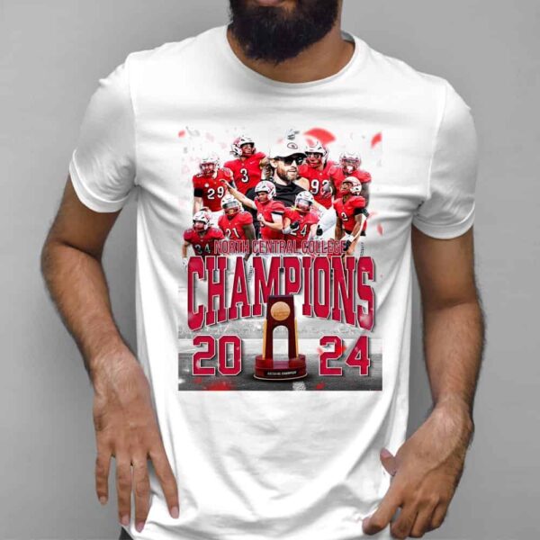 The North Central Cardinals Won The 2024 NCAA DIII Football Championship Unisex T-Shirt