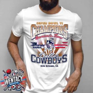 Vintage Dallas Cowboys Super Bowl VI Champions America’s Team Jan 16 1972 New Orleans LA Unisex T-Shirt