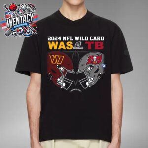 Washington Commanders Vs Tampa Bay Buccaneers NFL NFC Wild Card Playoffs 2024 Unisex T-Shirt